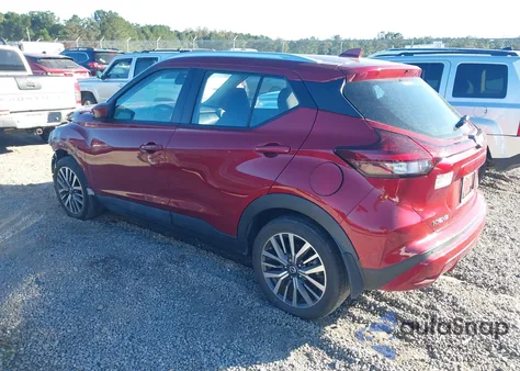 2021 Nissan Kicks Sv Xtronic Cvt from USA, damaged, VIN 3N1CP5CVXML540612